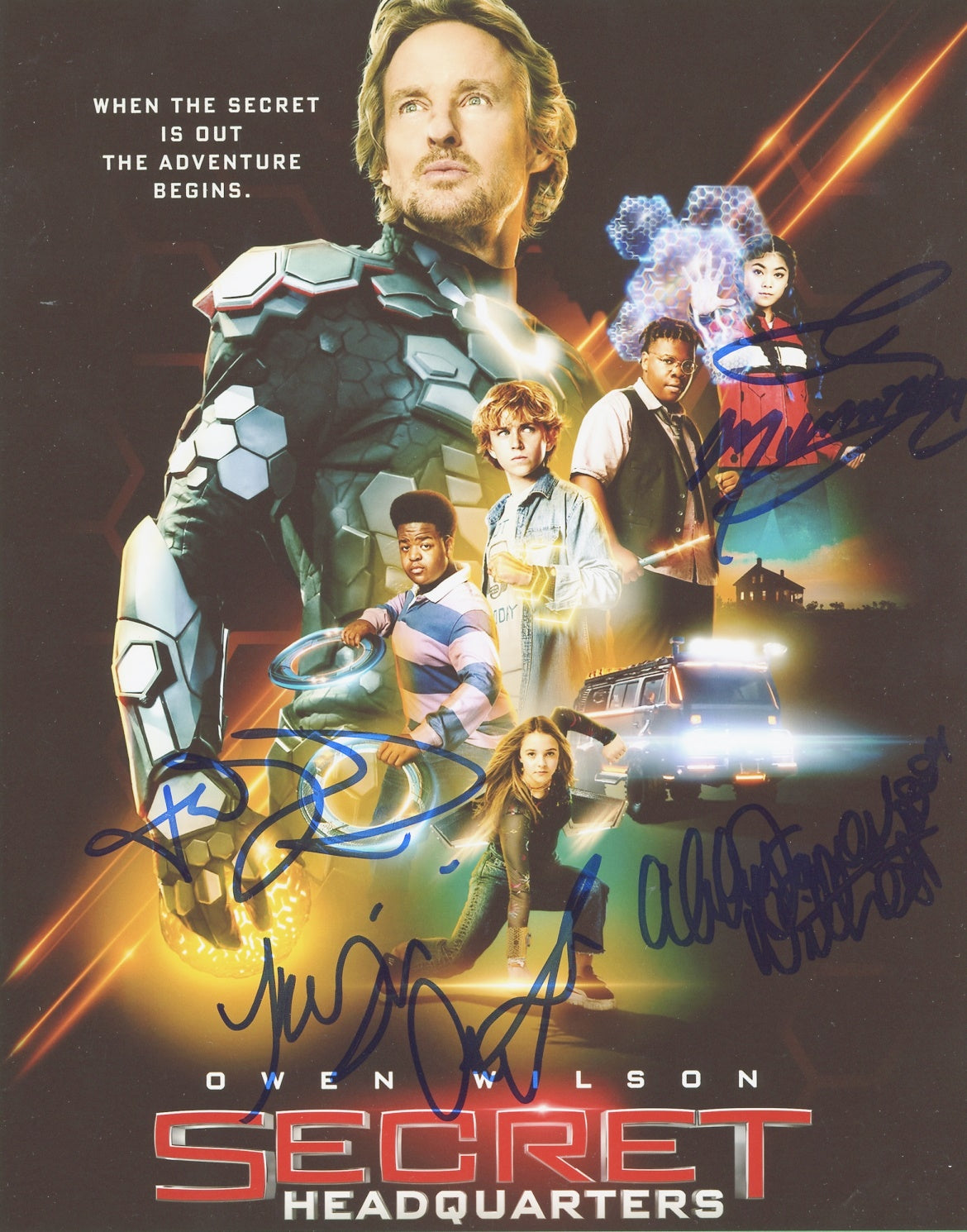 Secret Headquarters Signed 8x10 Photo