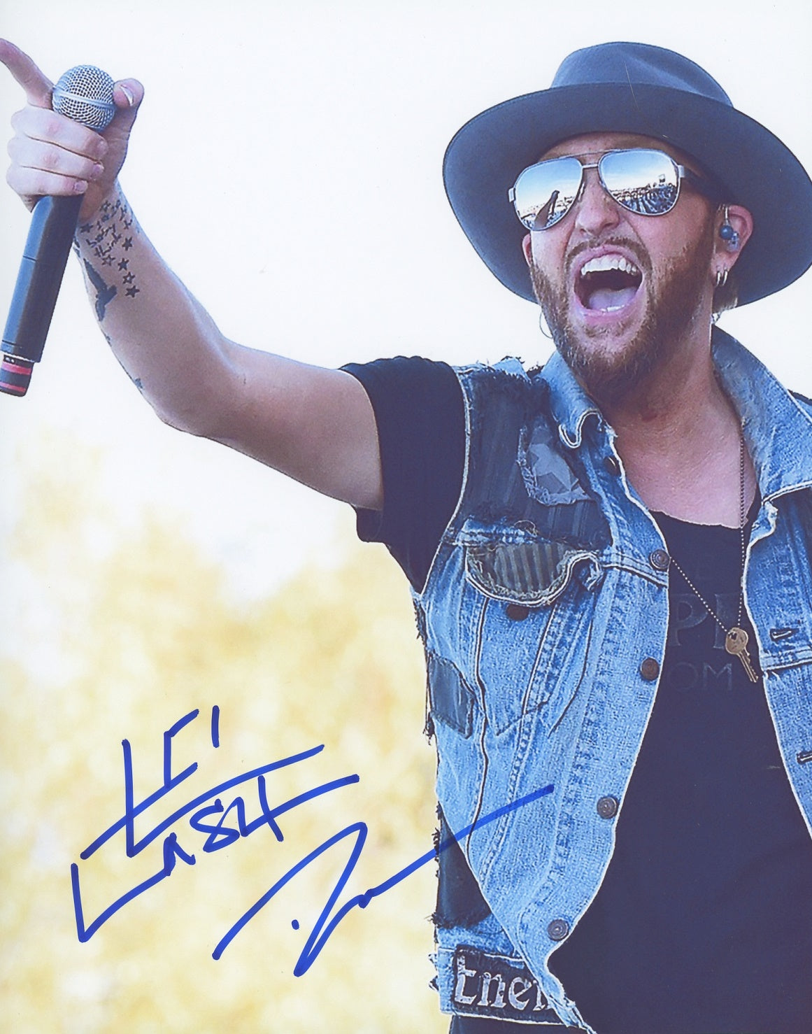 Preston Brust Signed 8x10 Photo