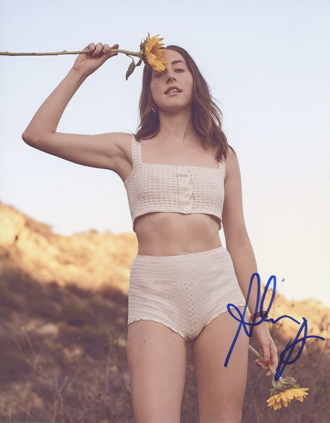 Alana Haim Signed 8x10 Photo