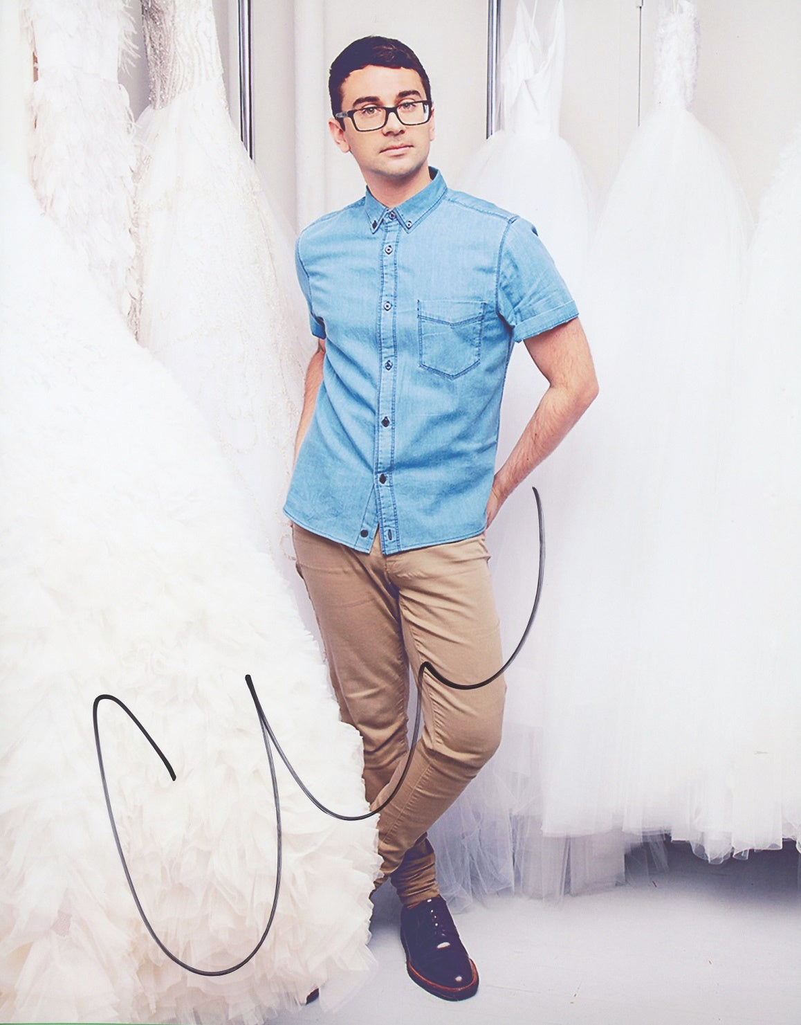 Christian Siriano Signed 8x10 Photo