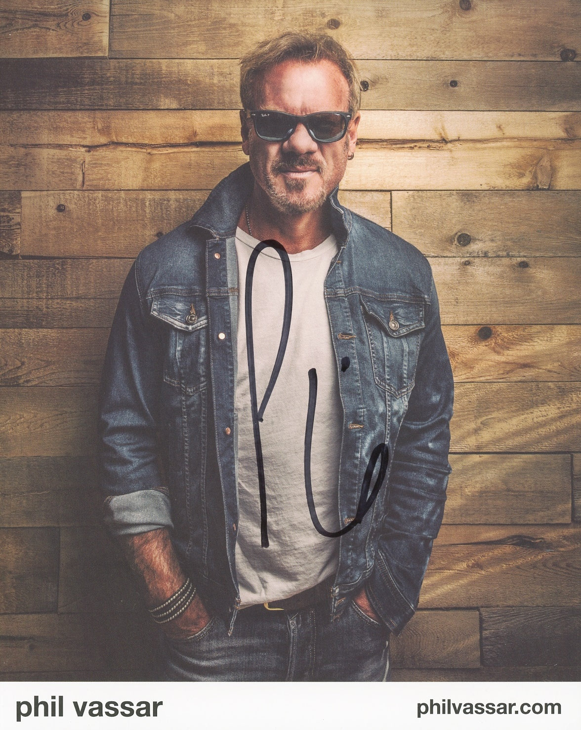 Phil Vassar Signed 8x10 Photo