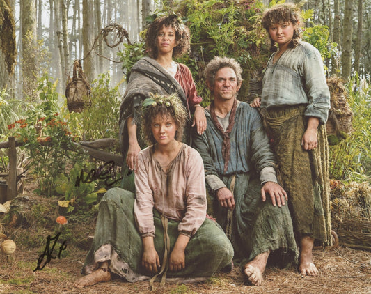 Markella Kavenagh & Sara Zwangobani Signed 8x10 Photo