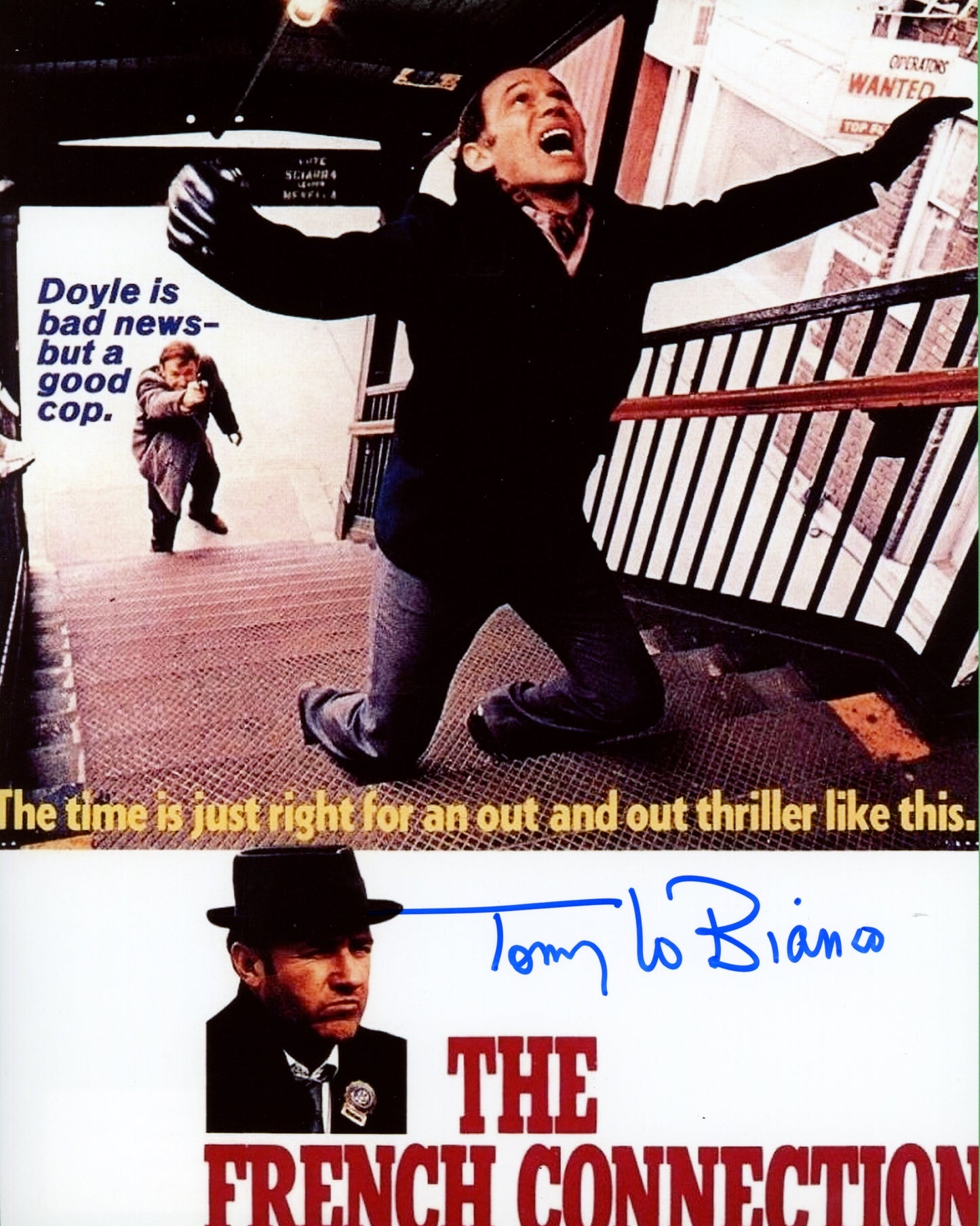 Tony Lo Bianco Signed 8x10 Photo - Video Proof