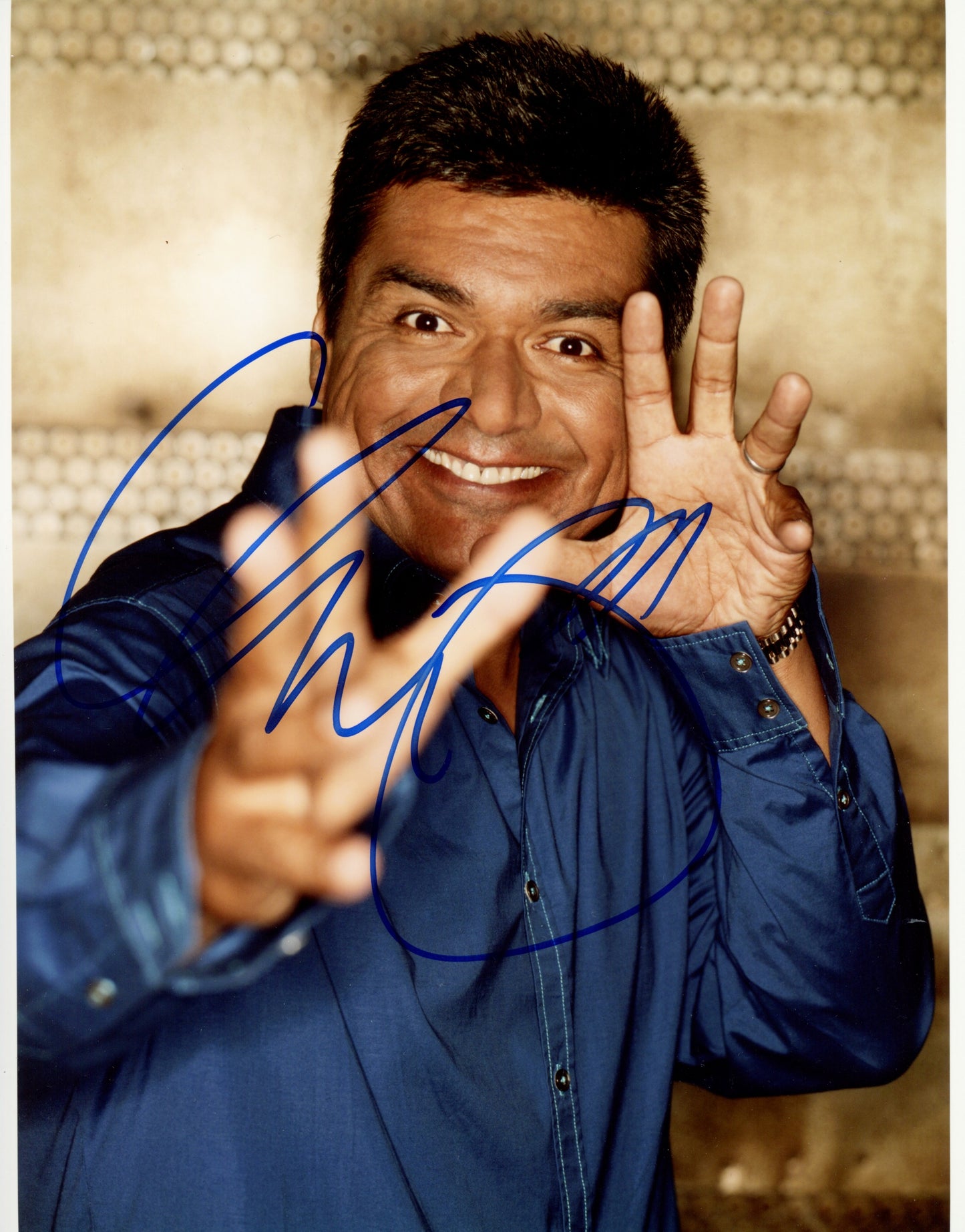 George Lopez Signed 8x10 Photo