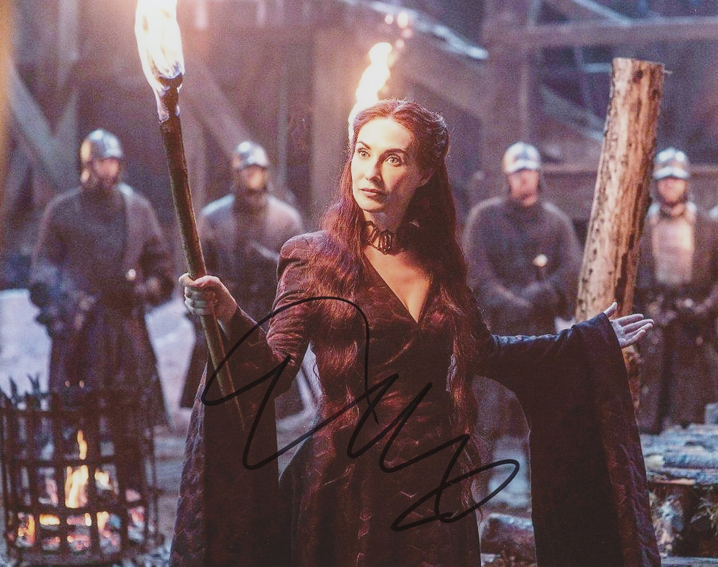 Carice Van Houten Signed 8x10 Photo