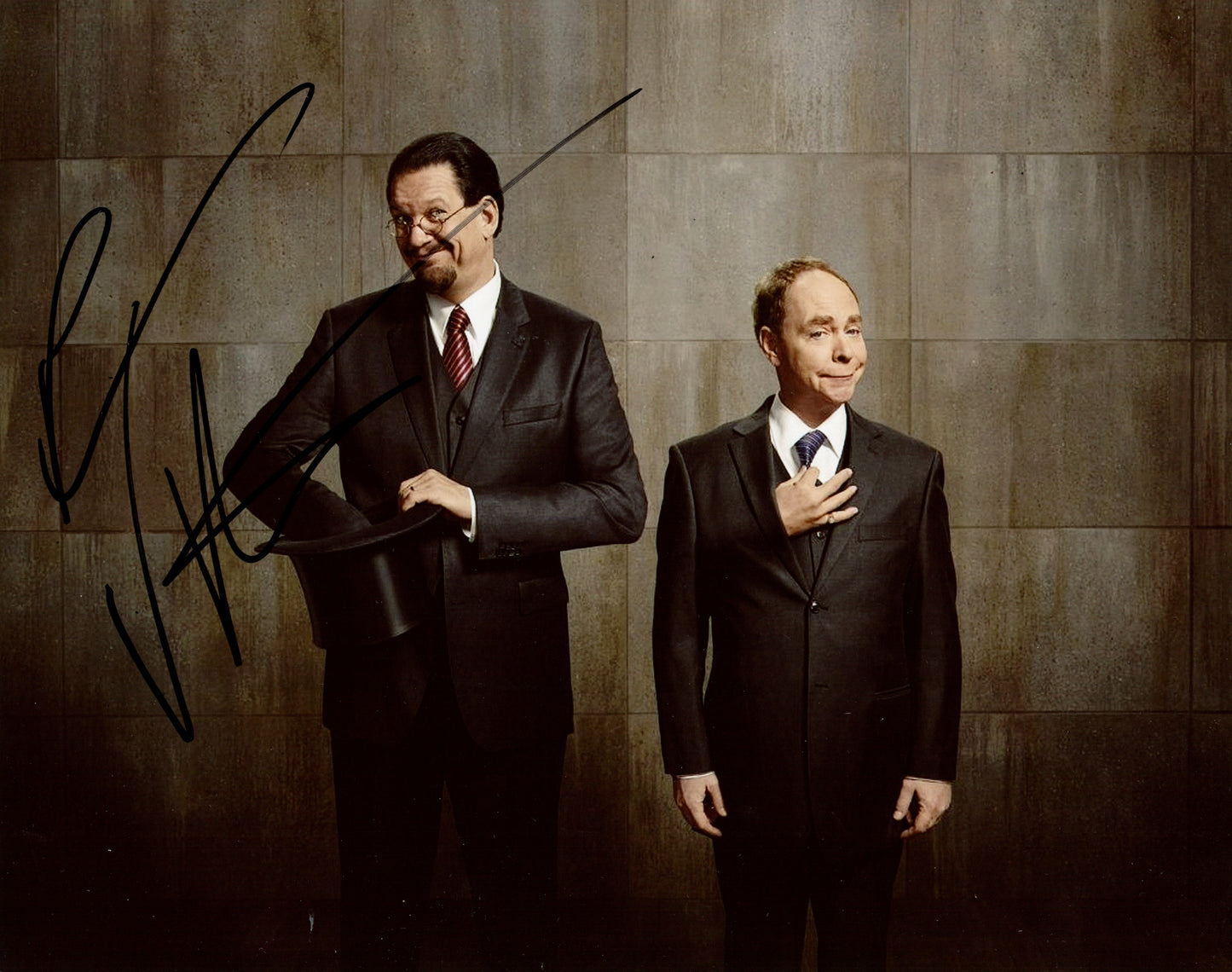 Penn Jillette Signed 8x10 Photo - Video Proof