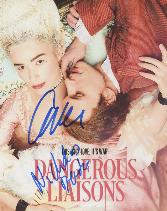 Nicholas Denton & Carice Van Houten Signed 8x10 Photo