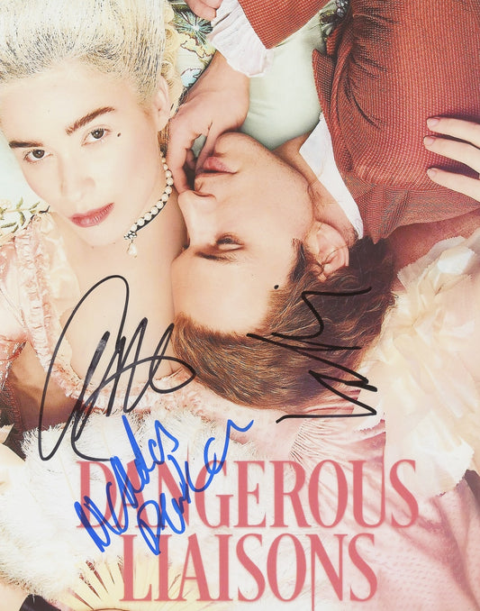 Nicholas Denton, Kosar Ali & Carice Van Houten Signed 8x10 Photo