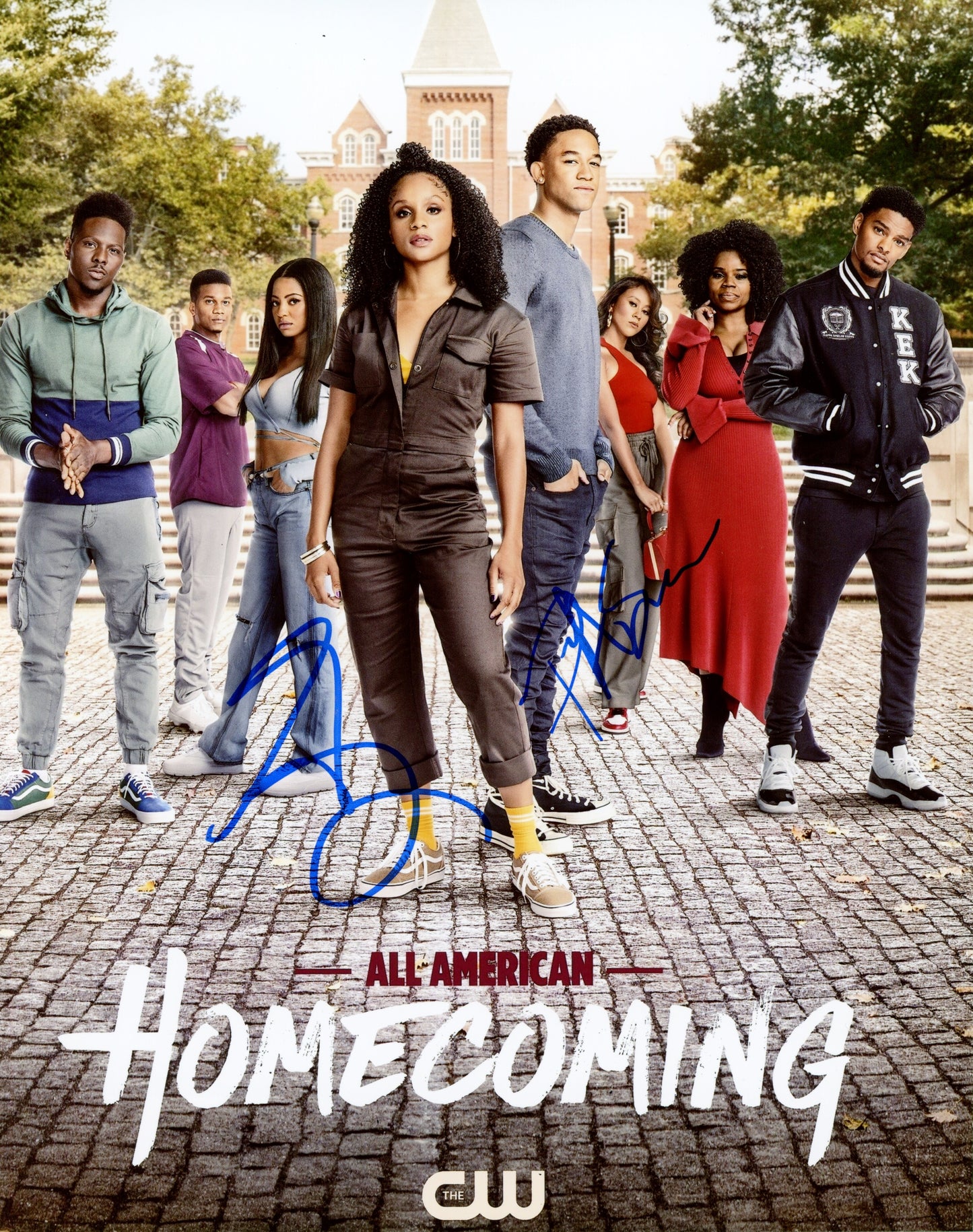 GeffriMaya & Peyton 'Alex' Smith Signed 8x10 Photo - Video Proof