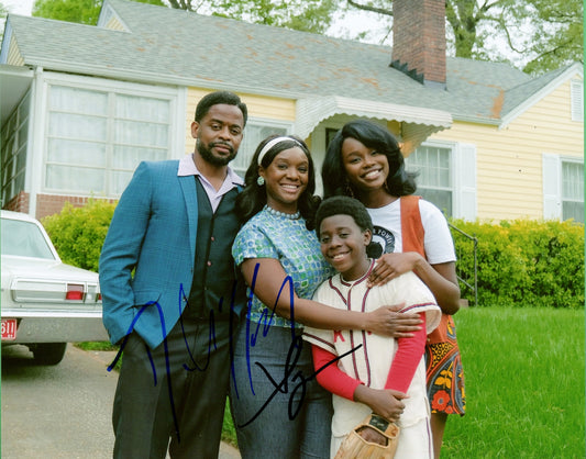 Dule Hill & Saycon Sengbloh Signed 8x10 Photo - Video Proof