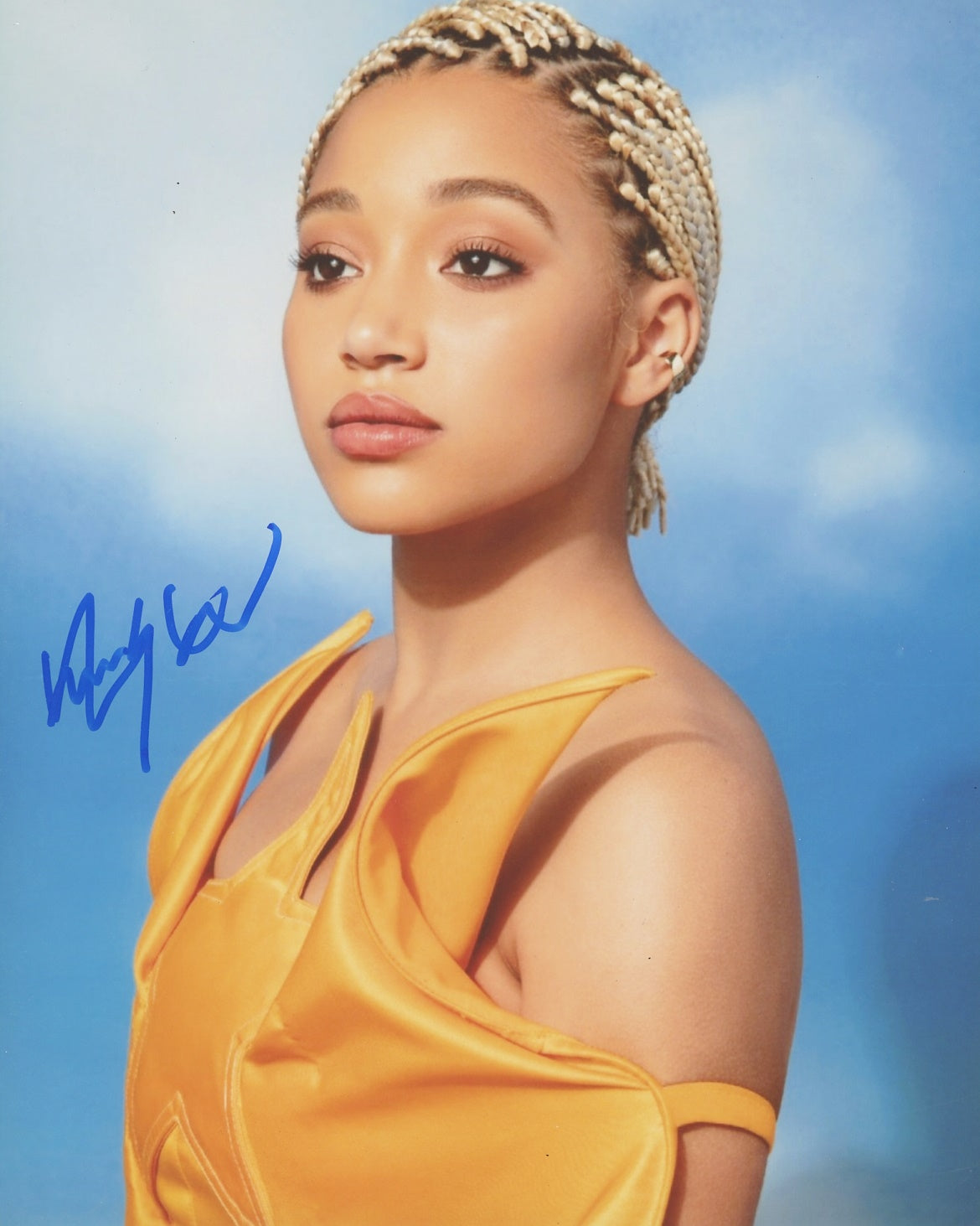 Amandla Stenberg Signed 8x10 Photo - Video Proof