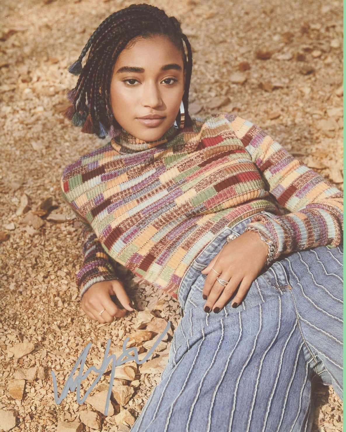 Amandla Stenberg Signed 8x10 Photo - Video Proof