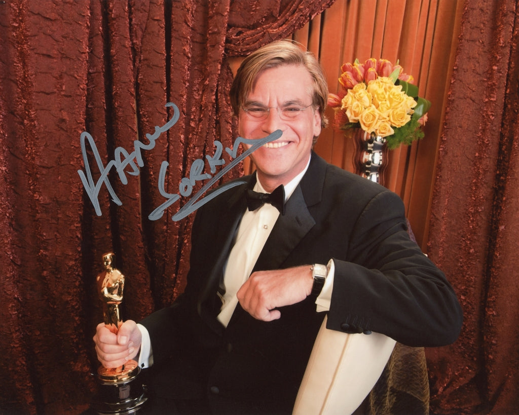 Aaron Sorkin Signed 8x10 Photo