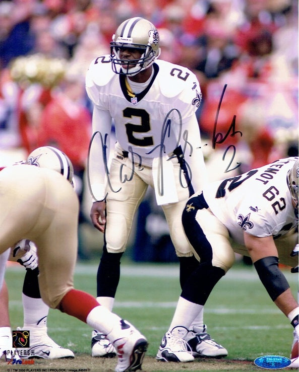 Aaron Brooks Signed 8x10 Photo