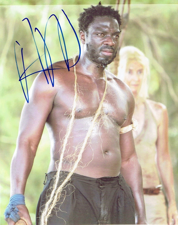 Adewale Akinnuoye-Agbaje Signed 8x10 Photo