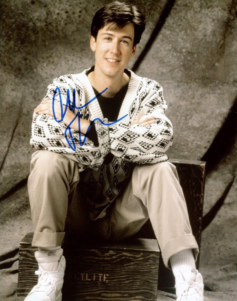 Alan Ruck Signed 8x10 Photo - Video Proof