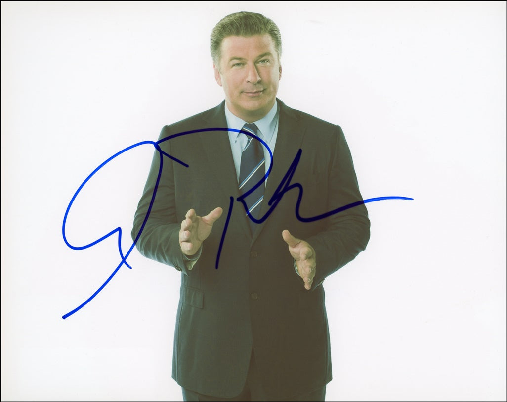 Alec Baldwin Signed 8x10 Photo