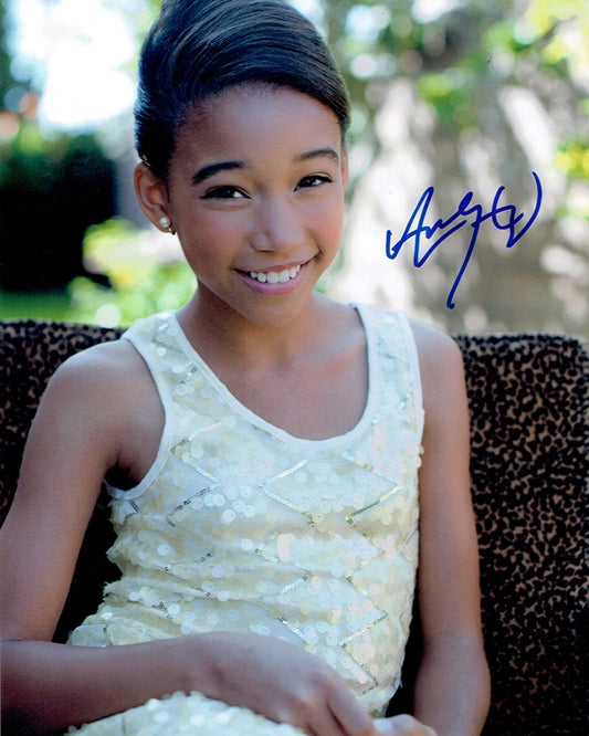 Amandla Stenberg Signed 8x10 Photo