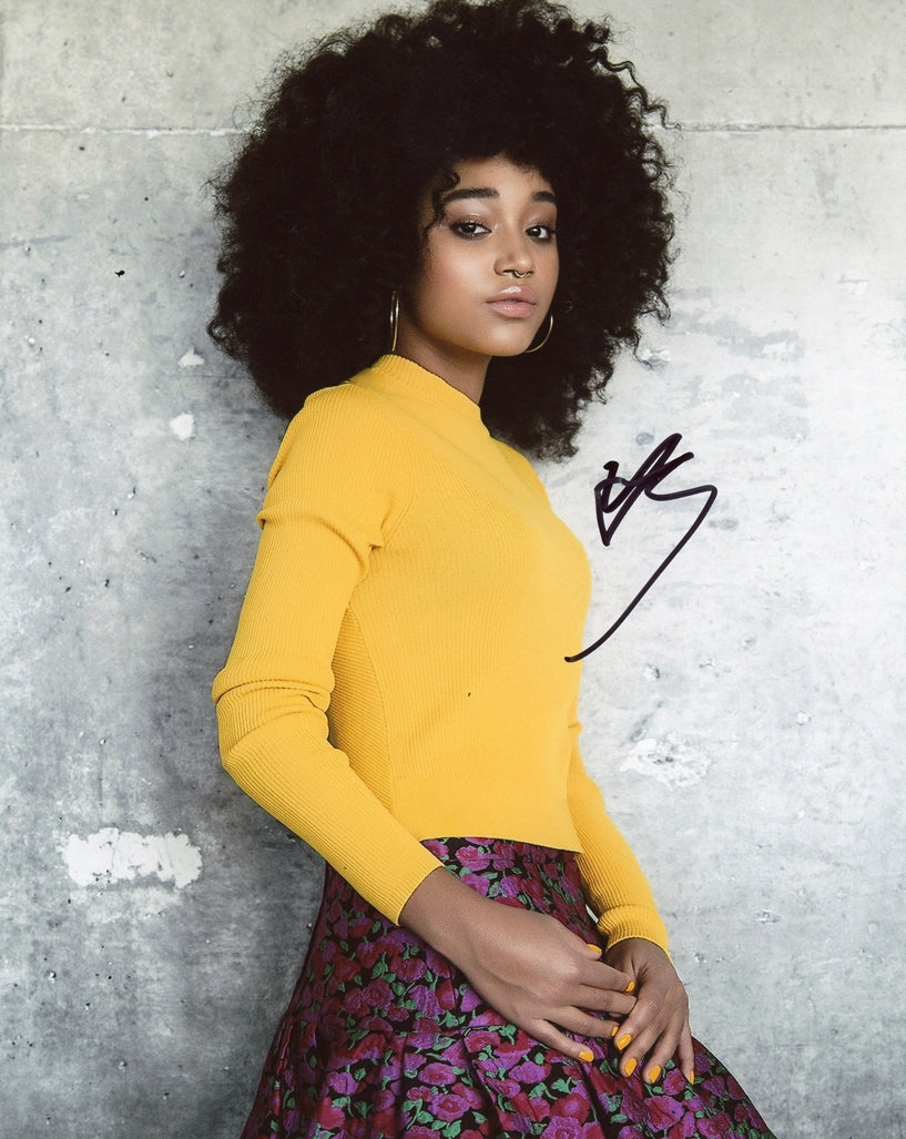 Amandla Stenberg Signed 8x10 Photo - Video Proof