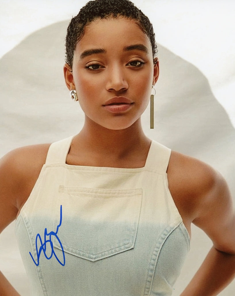 Amandla Stenberg Signed 8x10 Photo