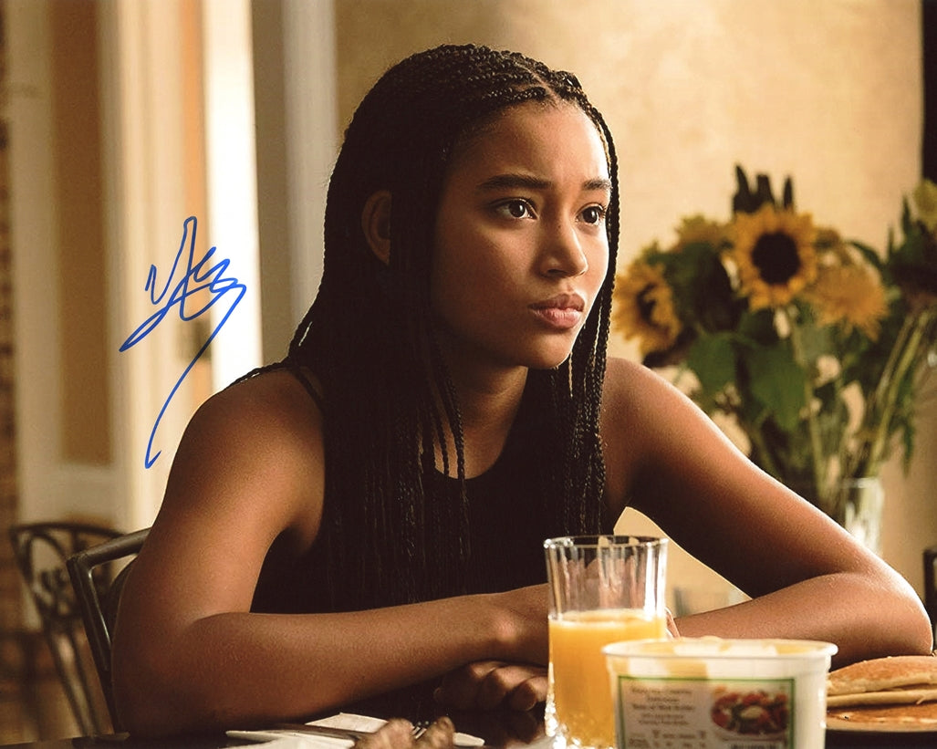 Amandla Stenberg Signed 8x10 Photo