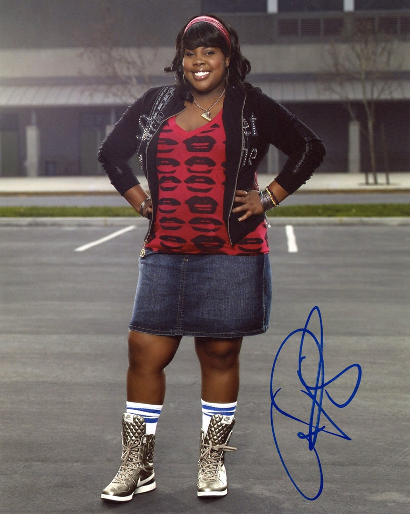 Amber Riley Signed 8x10 Photo