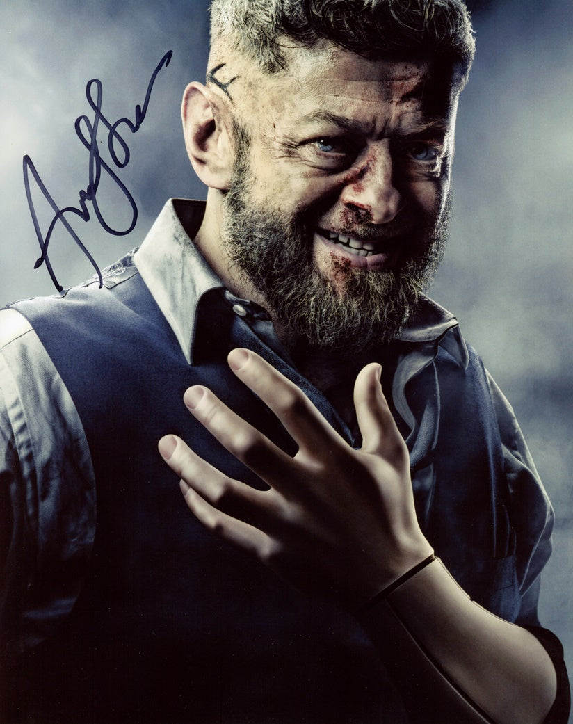 Andy Serkis Signed 8x10 Photo