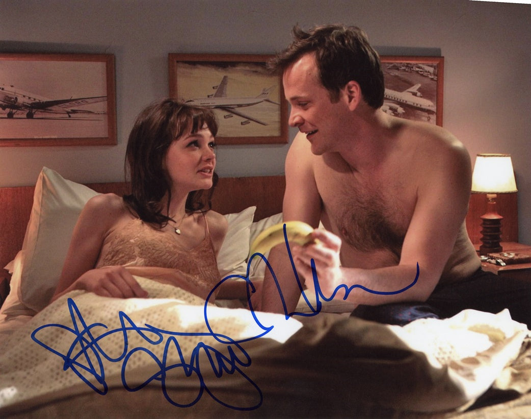 Carey Mulligan & Peter Sarsgaard Signed 8x10 Photo