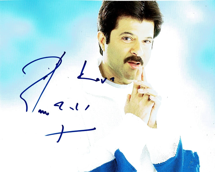 Anil Kapoor Signed 8x10 Photo