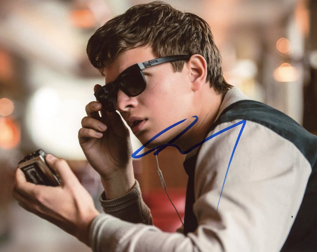 Ansel Elgort Signed 8x10 Photo