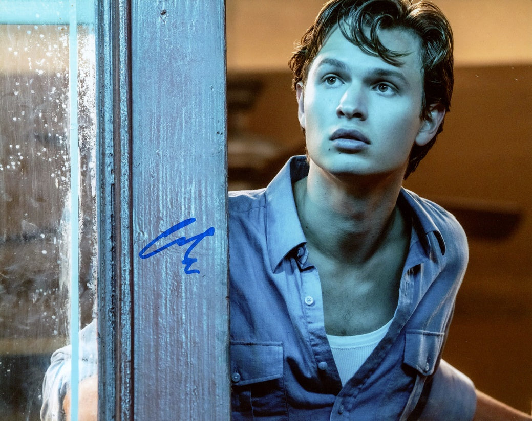 Ansel Elgort Signed 8x10 Photo