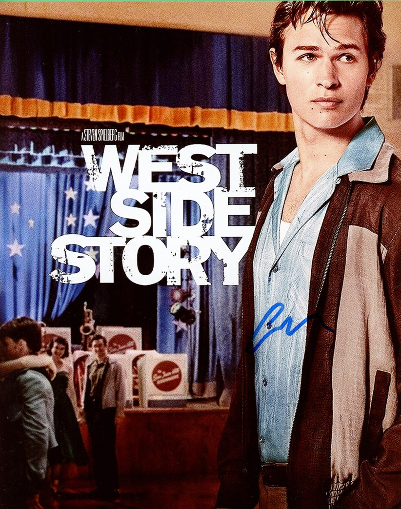 Ansel Elgort Signed 8x10 Photo
