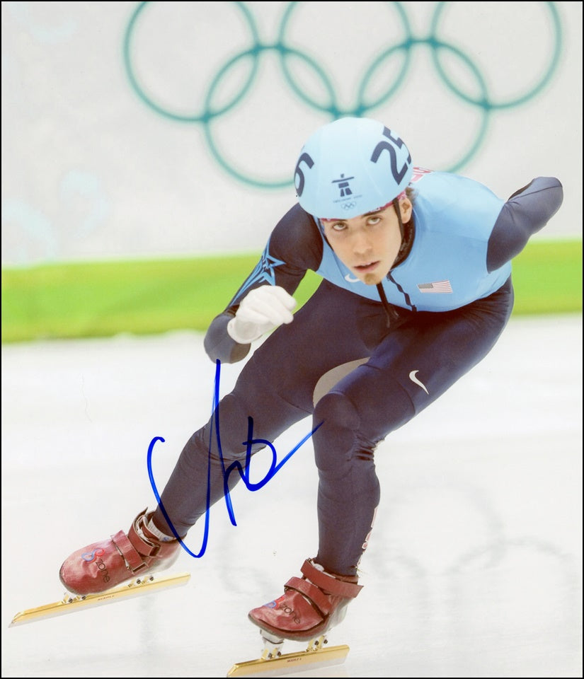 Apolo Anton Ohno Signed 8x10 Photo