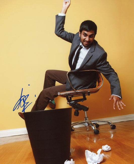 Aziz Ansari Signed 8x10 Photo