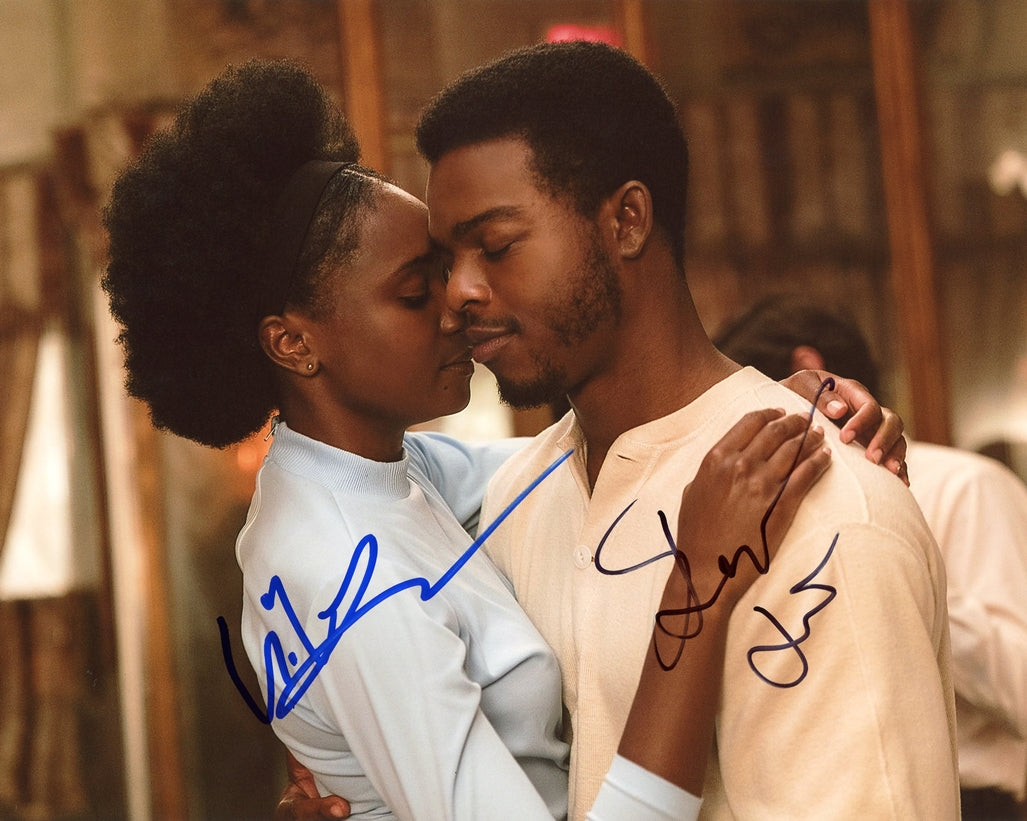 Stephan James & KiKi Layne Signed 8x10 Photo