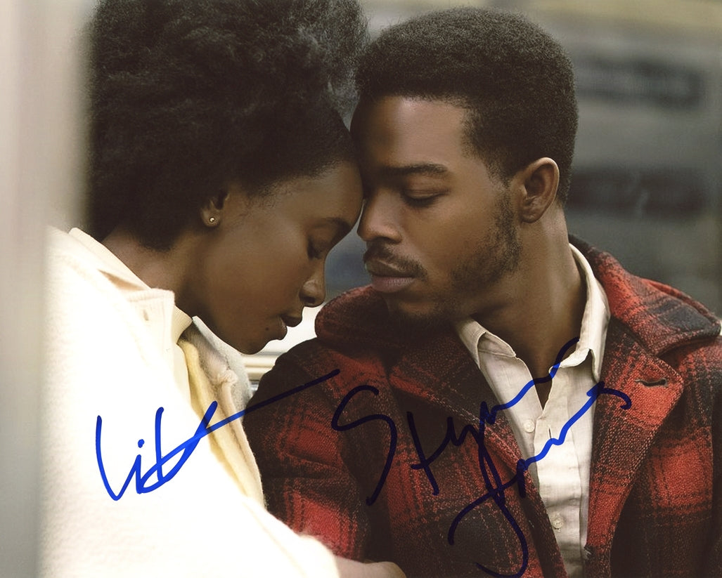 Stephan James & KiKi Layne Signed 8x10 Photo