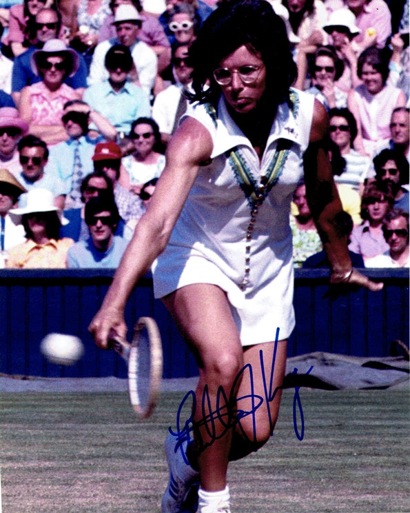 Billie Jean King Signed 8x10 Photo