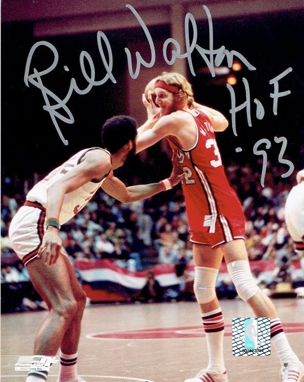 Bill Walton Signed 8x10 Photo