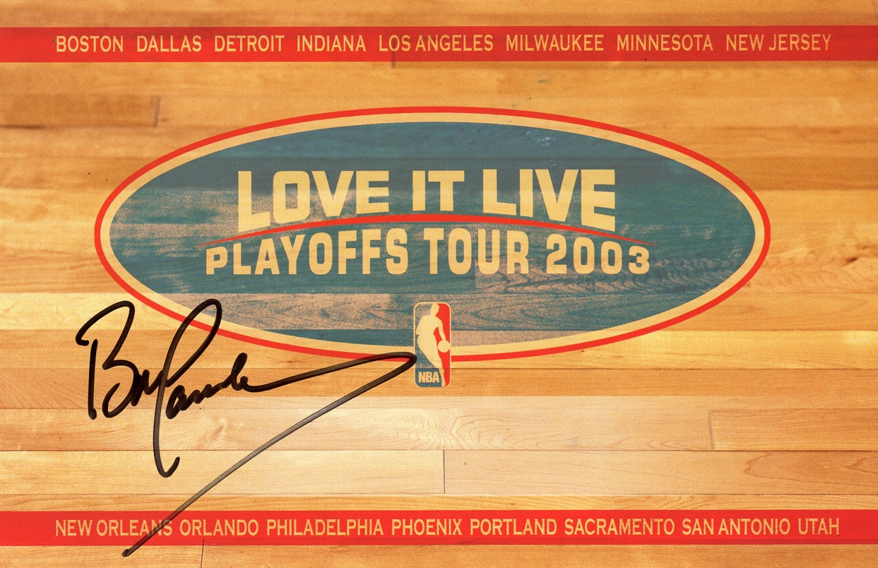 Bob Lanier Signed 5.5x8.5 Photo