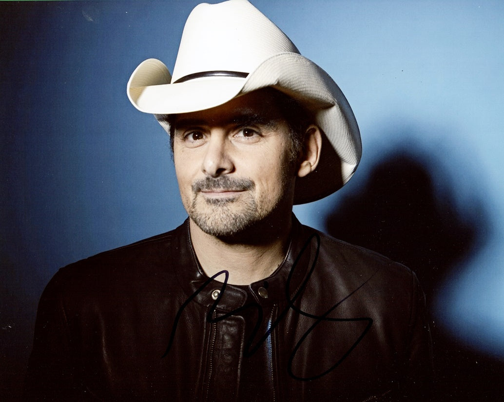 Brad Paisley Signed 8x10 Photo