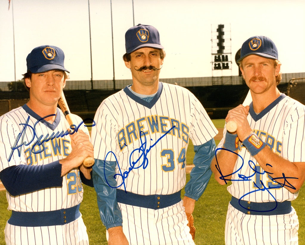 Robin Yount Autographed Picture - 8x10 8X10