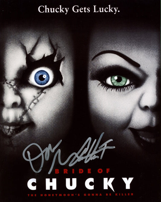 Don Mancini & Alex Vincent Signed 8x10 Photo - Video Proof
