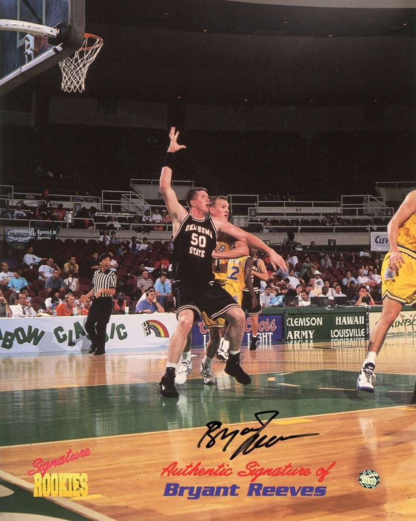 Bryant Reeves Signed 8x10 Photo