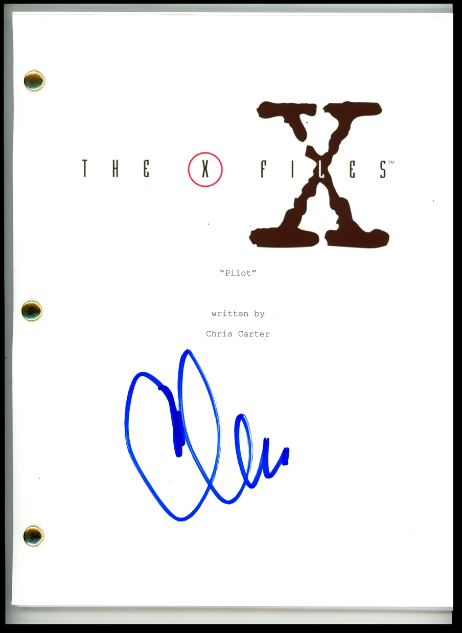 Chris Carter Signed Script