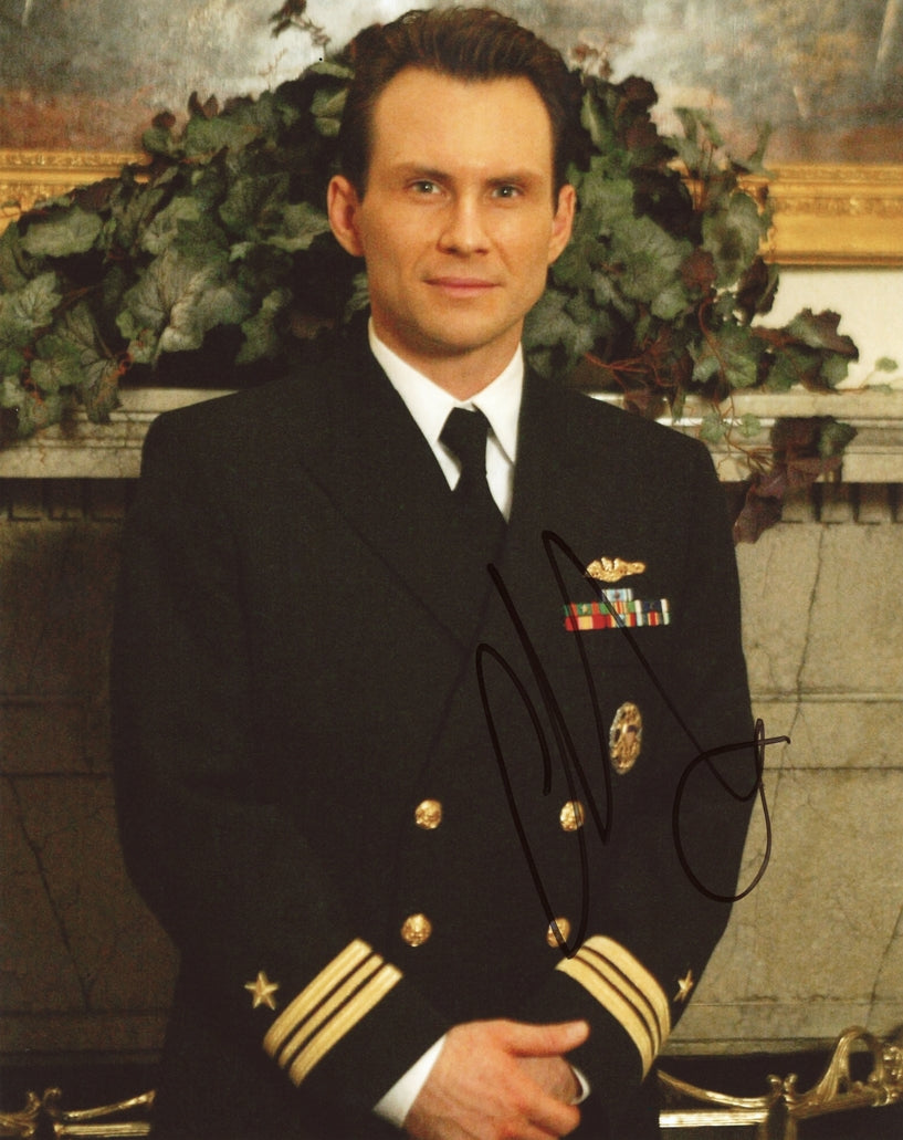 Christian Slater Signed 8x10 Photo