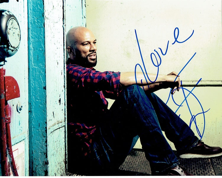 Common Signed 8x10 Photo