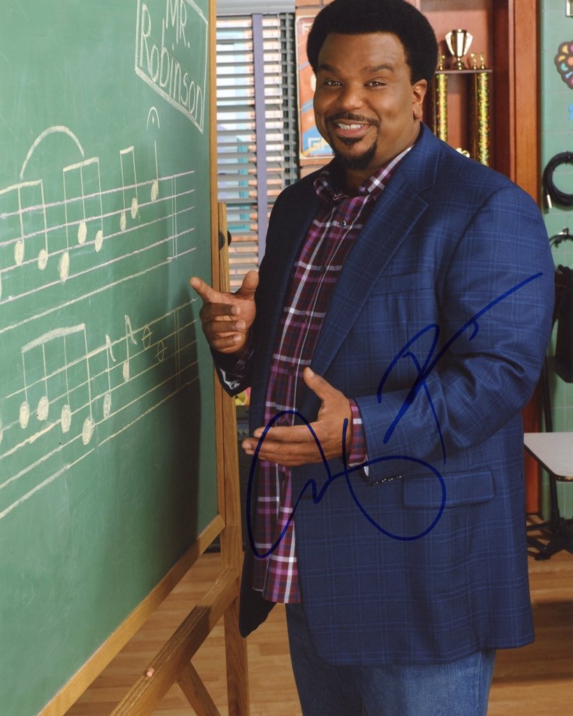 Craig Robinson Signed 8x10 Photo