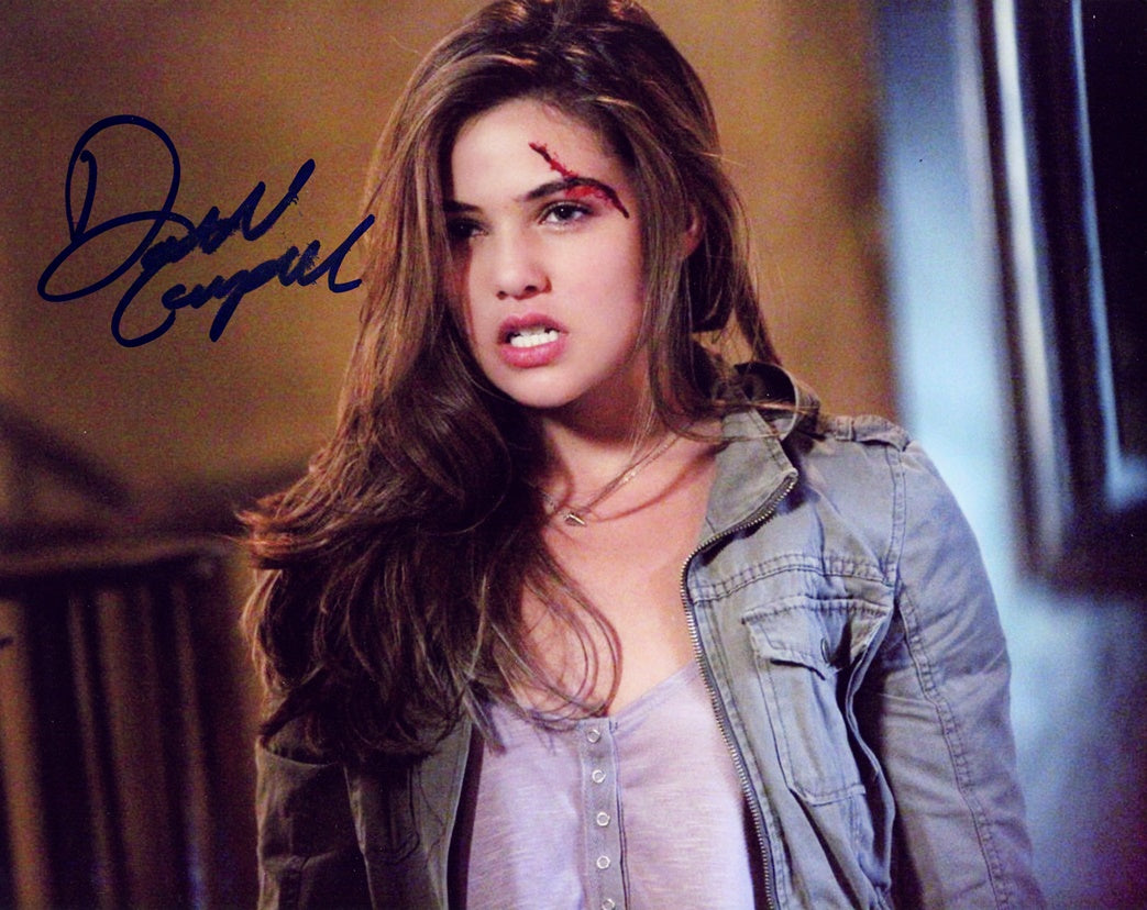 Danielle Campbell Signed 8x10 Photo