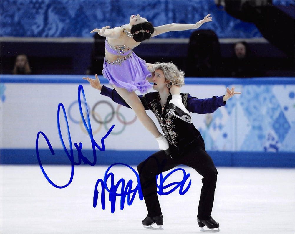 Meryl Davis & Charlie White Signed 8x10 Photo - Video Proof