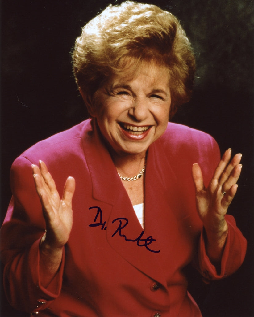 Dr. Ruth Westheimer Signed 8x10 Photo
